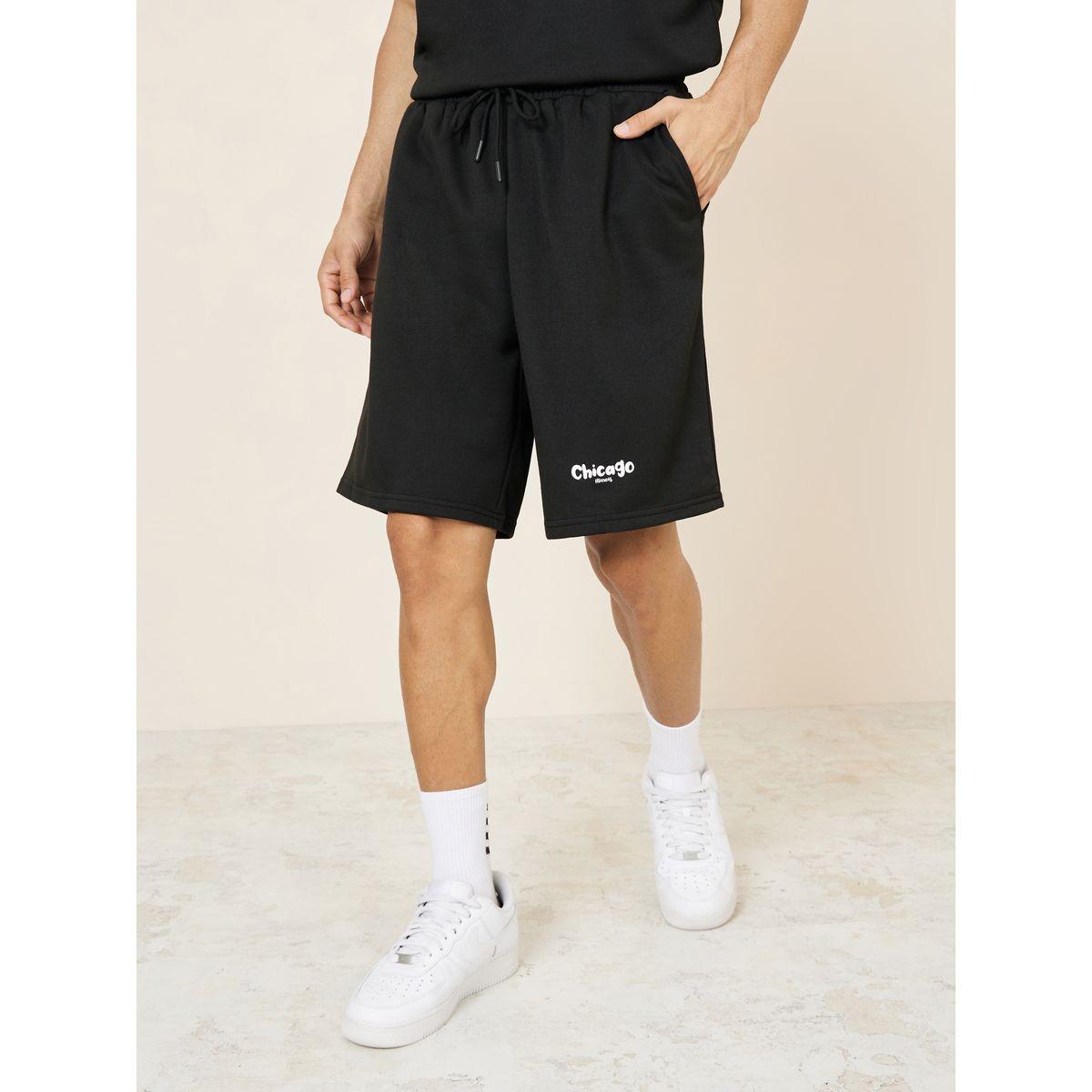 Styli Limited City Print Oversized Terry T-Shirt & Shorts Co-Ord Set-men-clothing-coordsets-image-5