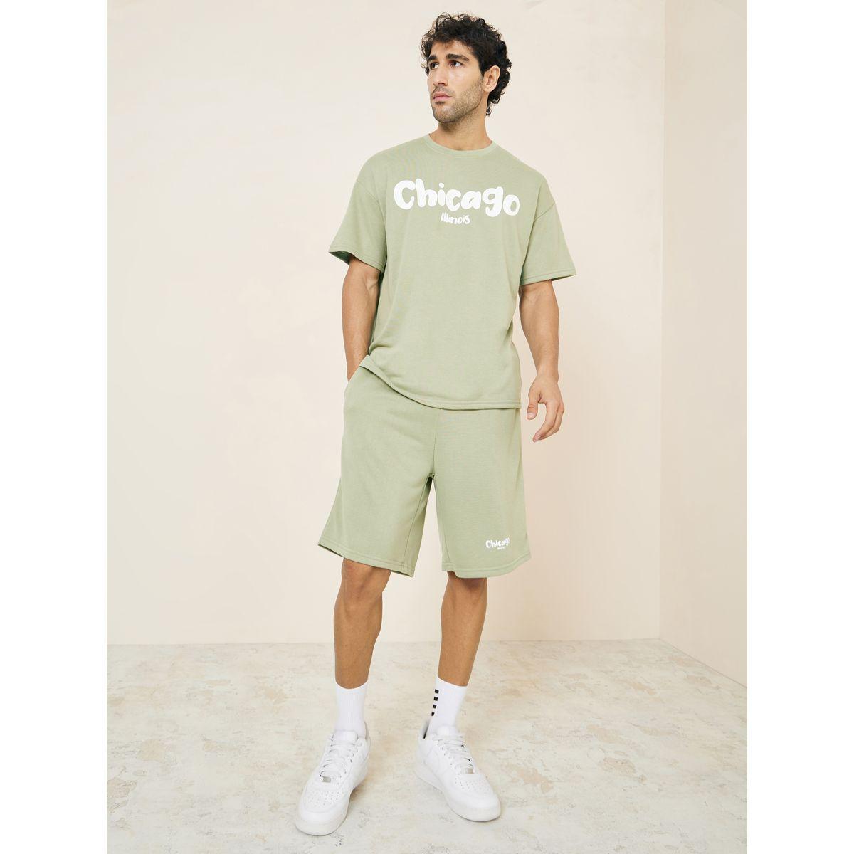 طقم منسق من ( شورت + تيشيرت )-men-clothing-coordsets-image-1