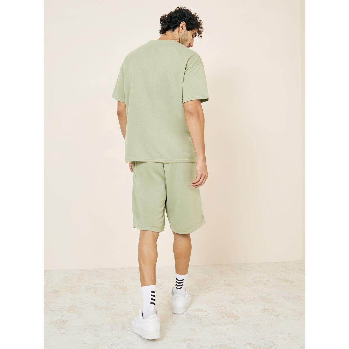 Styli Limited City Print Oversized Terry T-Shirt & Shorts Co-Ord Set-men-clothing-coordsets-image-6