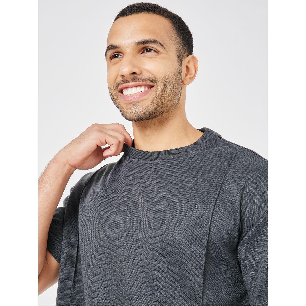 Styli Oversized T-Shirt & Slim Jogger Co-Ord Set-men-clothing-coordsets-image-4