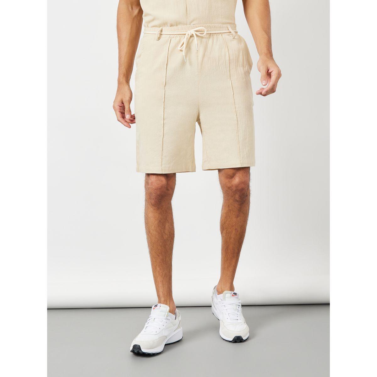 طقم منسق من ( شورت + قميص )-men-clothing-coordsets-image-4