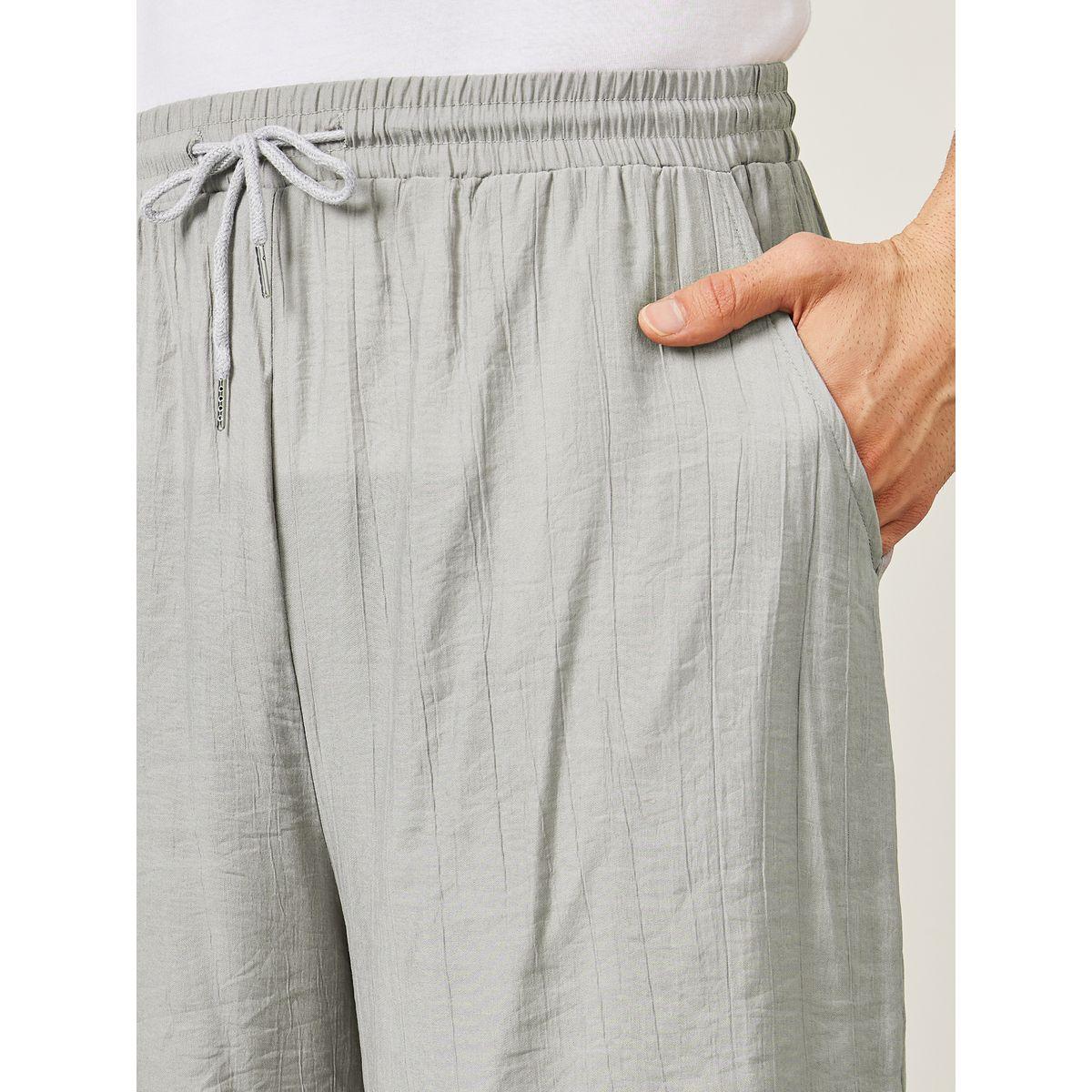 Styli Woven Textured Shirt & Shorts Co-Ords-men-clothing-coordsets-image-5