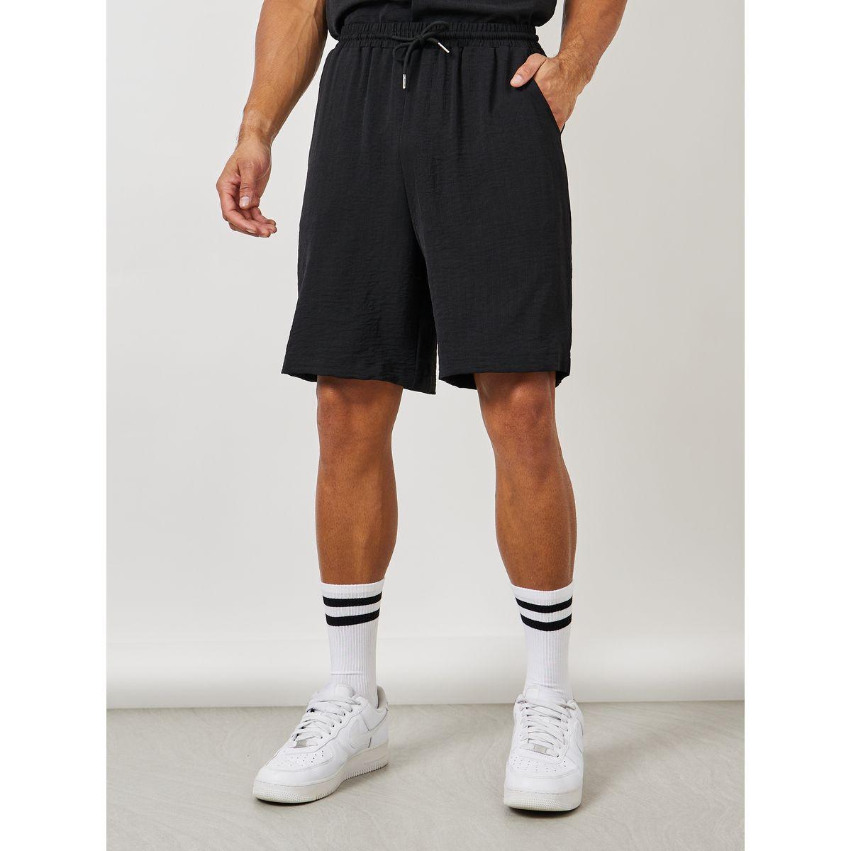 Styli Flap Pocket Woven Shirt & Shorts Co-Ords-men-clothing-coordsets-image-6