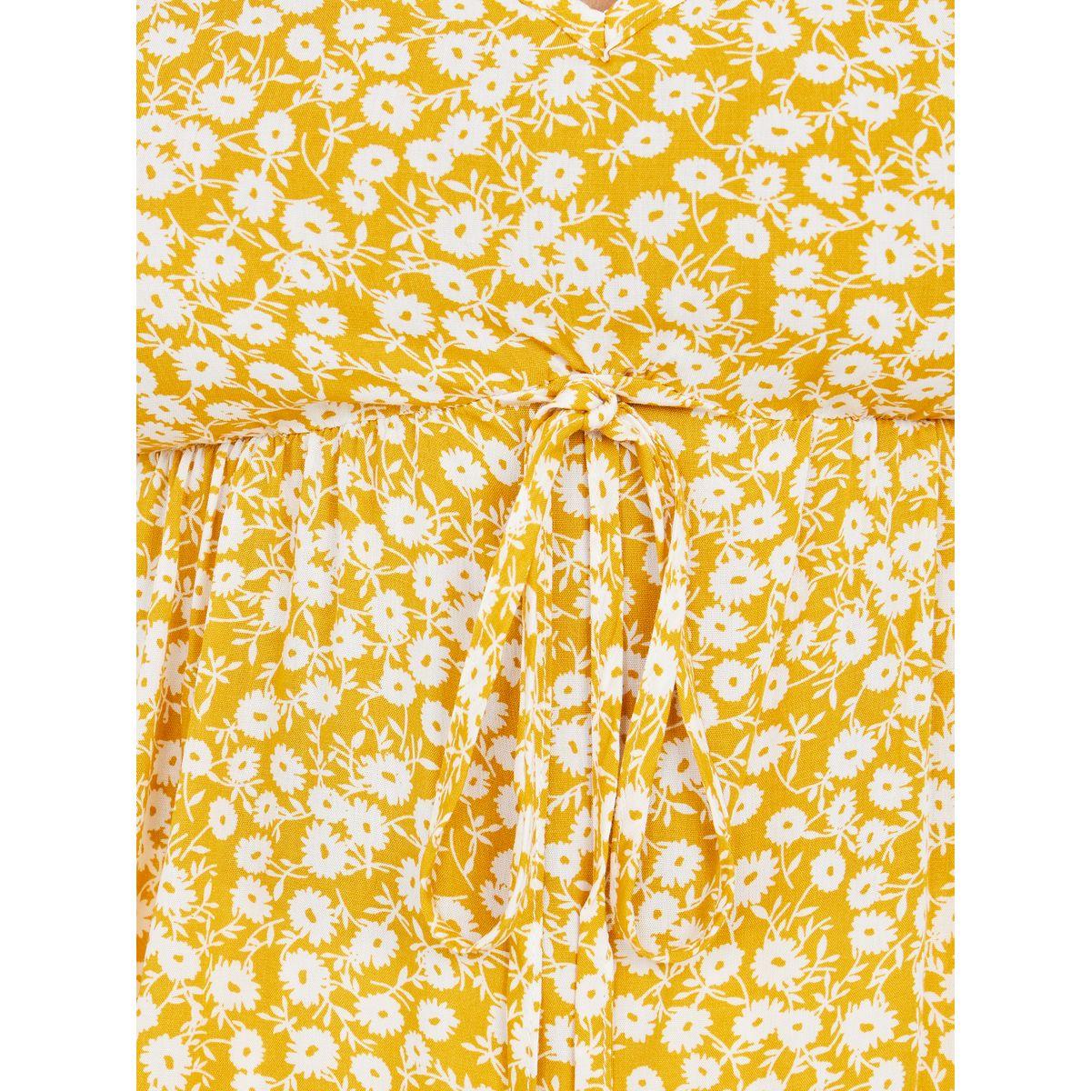 Styli Floral Print V Neck Top-women-clothing-shirtsandblouses-blouses-image-3
