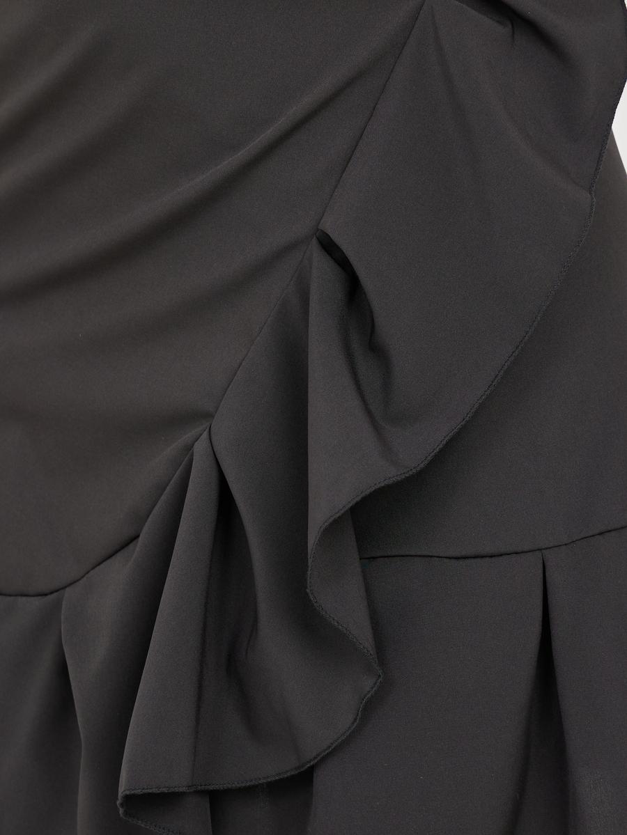 تنورة قصيرة بنمط لف وكشكش-women-clothing-bottoms-skirts-image-3