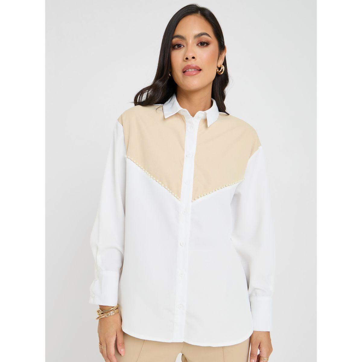 بلوزة بنمط كتل الالوان-women-clothing-shirtsandblouses-shirts-image-3