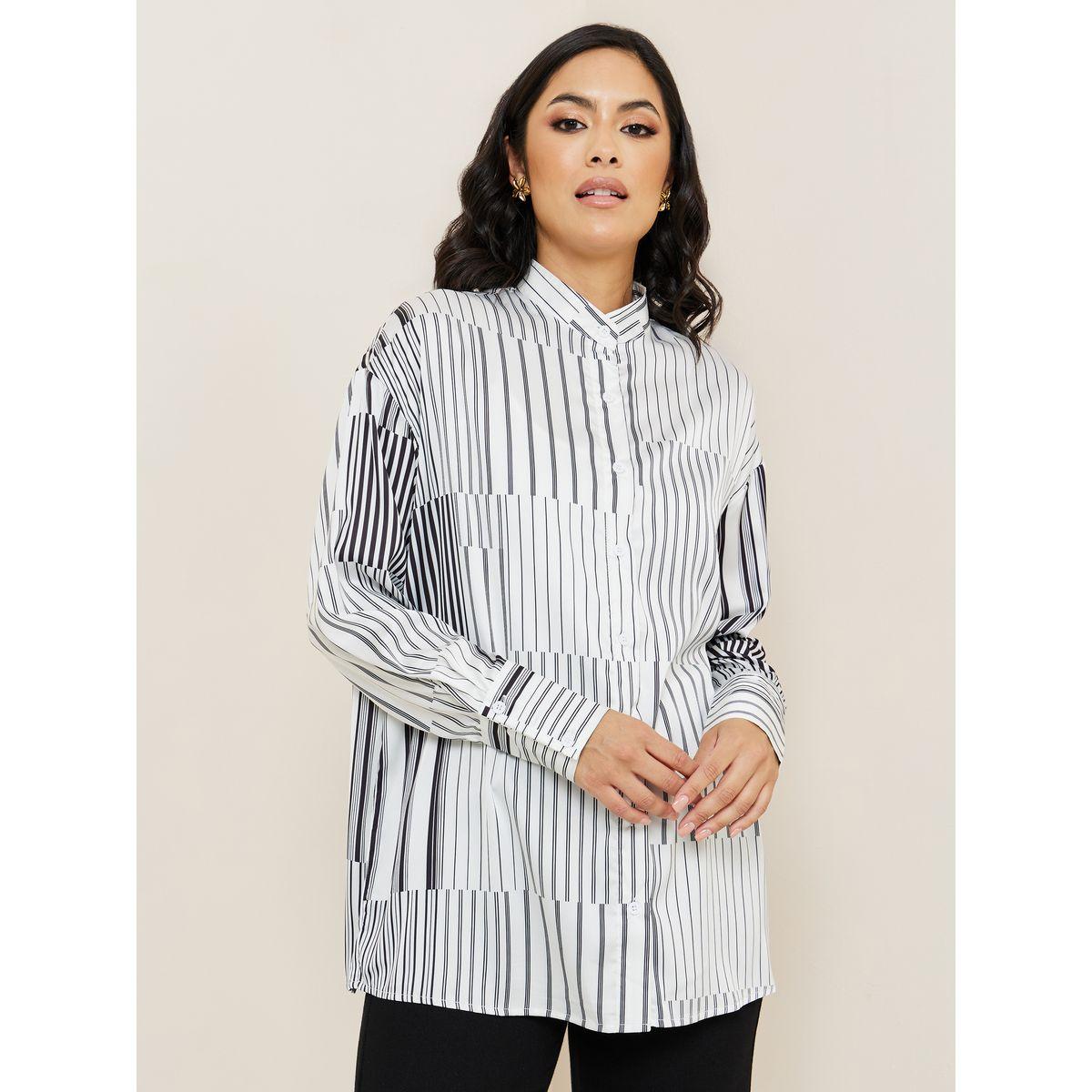 بلوزة طويلة بطبعة مجردة-women-clothing-shirtsandblouses-shirts-image-3