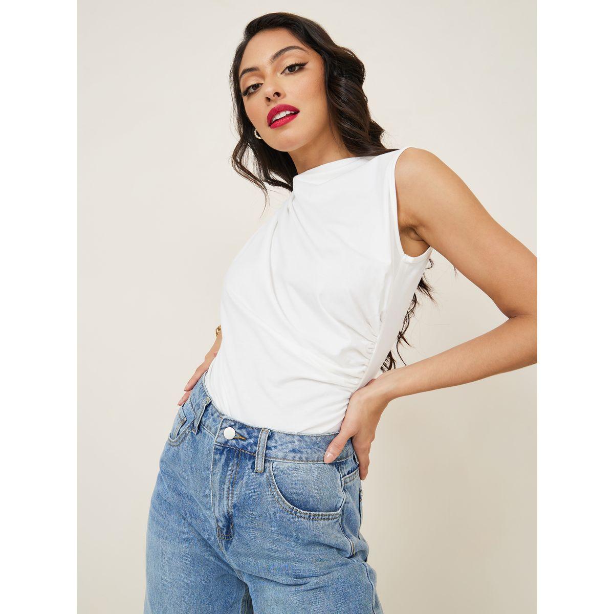 بلوزة بلا اكمام بياقة عالية-women-clothing-shirtsandblouses-blouses-image-3