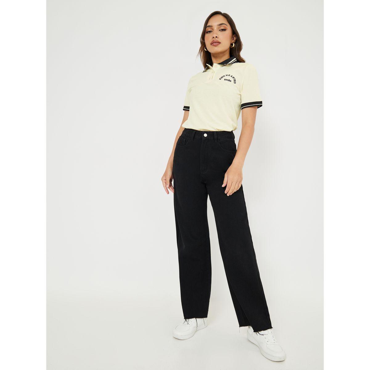 Styli Regular Fit Embroidered Detail Polo T-Shirt-women-clothing-tshirts-image-2