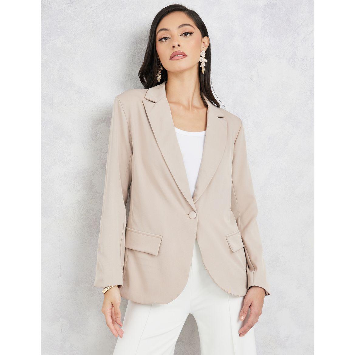 Styli Regular Fit Single Breasted Regular Length Blazer-women-clothing-coatsandjackets-blazers-image-2