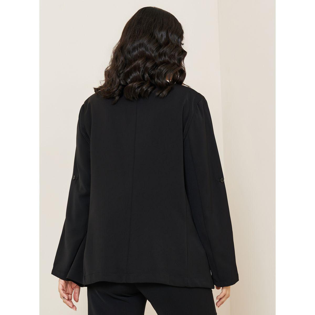 Styli Regular Fit Roll-Up Sleeve Flap Detail Blazer-women-clothing-coatsandjackets-blazers-image-6