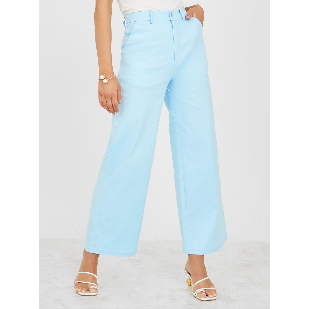 بنطال واسع الأرجل مع جيوب-women-clothing-bottoms-trousers-image-1