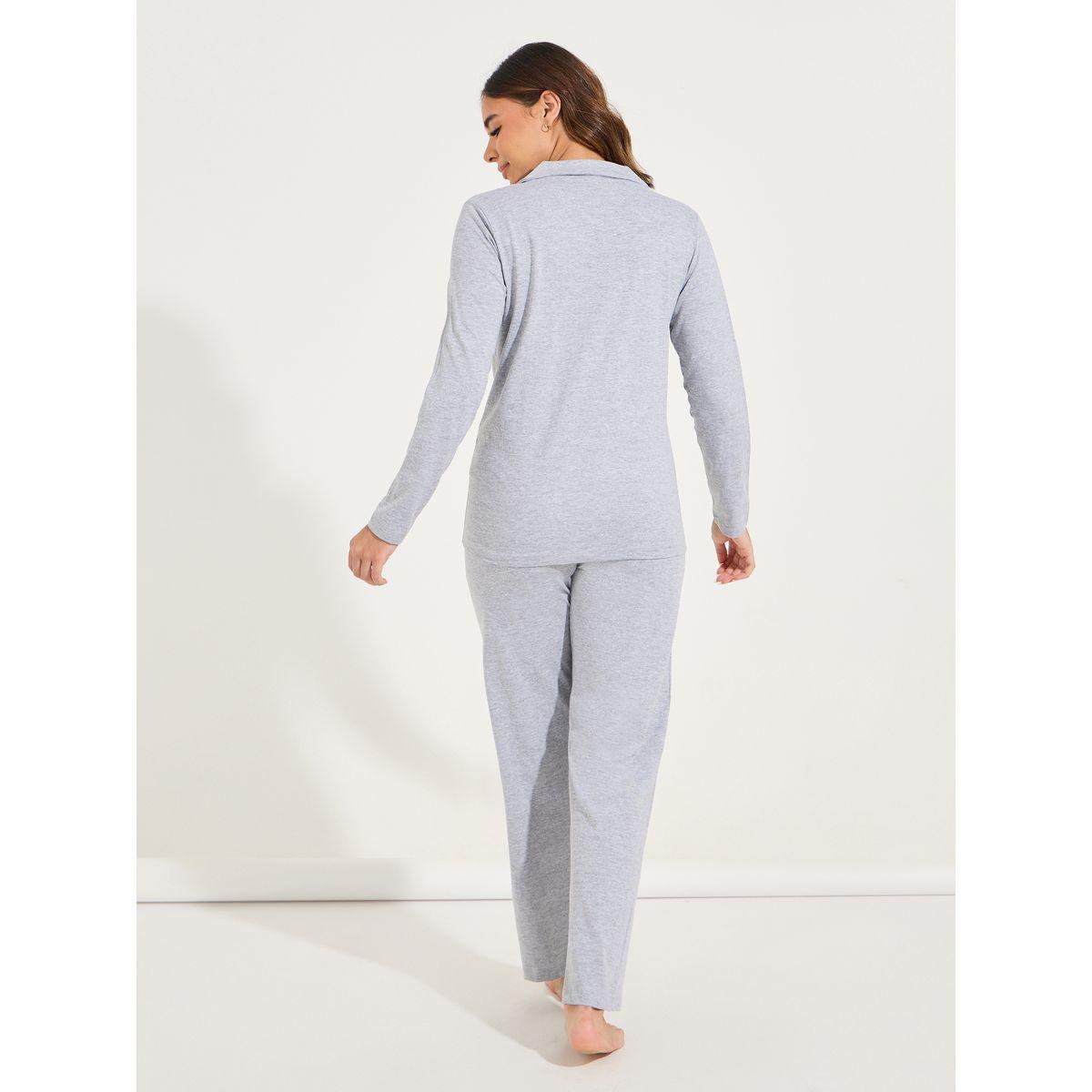 Styli Unwind Cotton Jersey Long Sleeves Shirt & Pyjama Set-women-clothing-nightwear-pyjamas-longsets-image-6