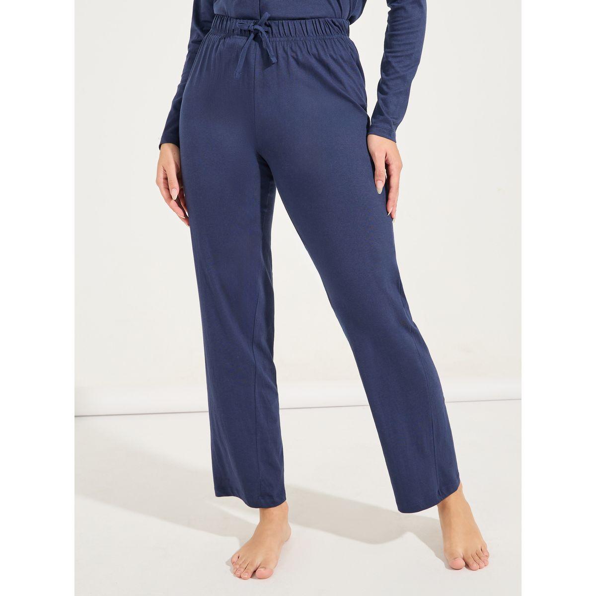 طقم من بنطال بيجاما مع بلوزة جيرسيه باكمام طويلة-women-clothing-nightwear-pyjamas-longsets-image-6