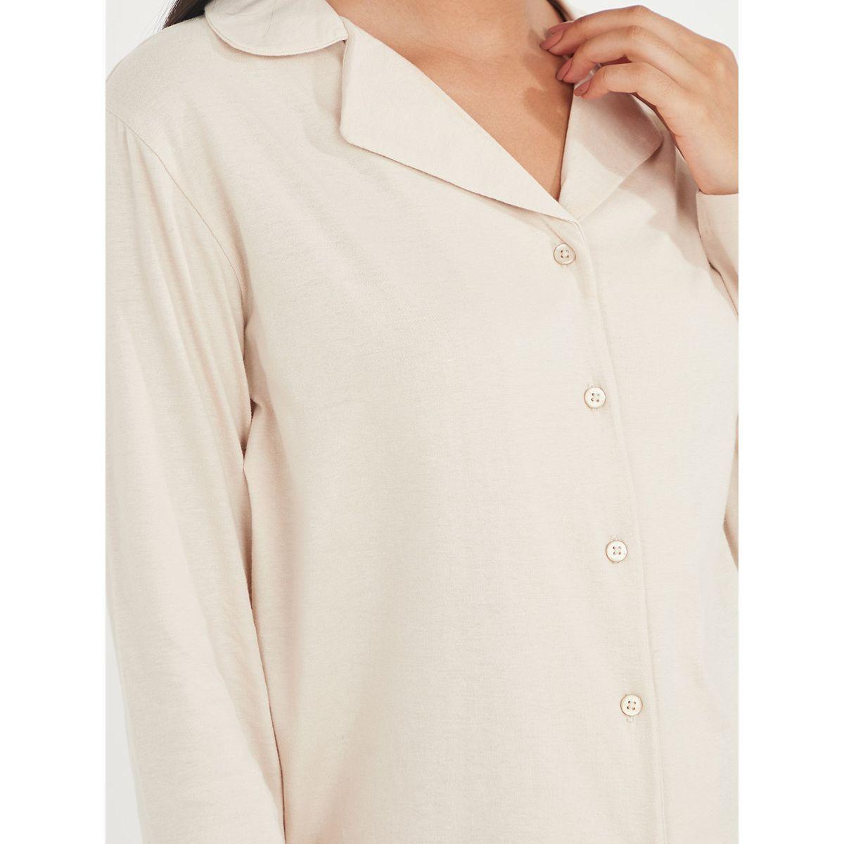 طقم بيجاما من ( بلوزة + بنطال )-women-clothing-nightwear-pyjamas-longsets-image-4