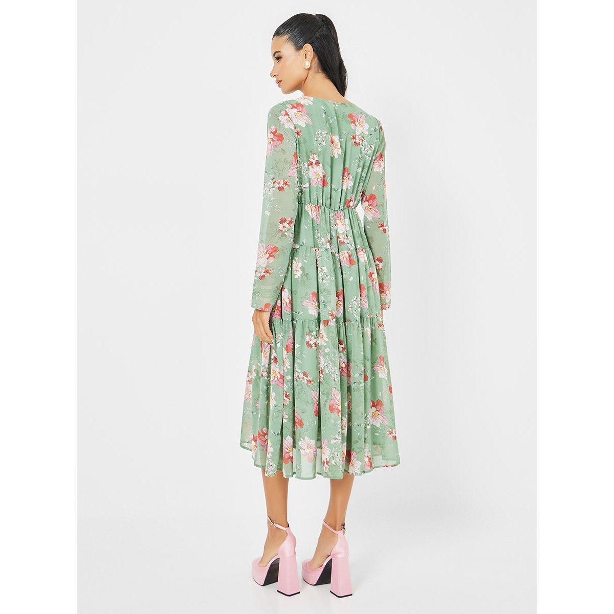 فستان ميدي بتفاصيل دانتيل-women-clothing-dresses-image-4