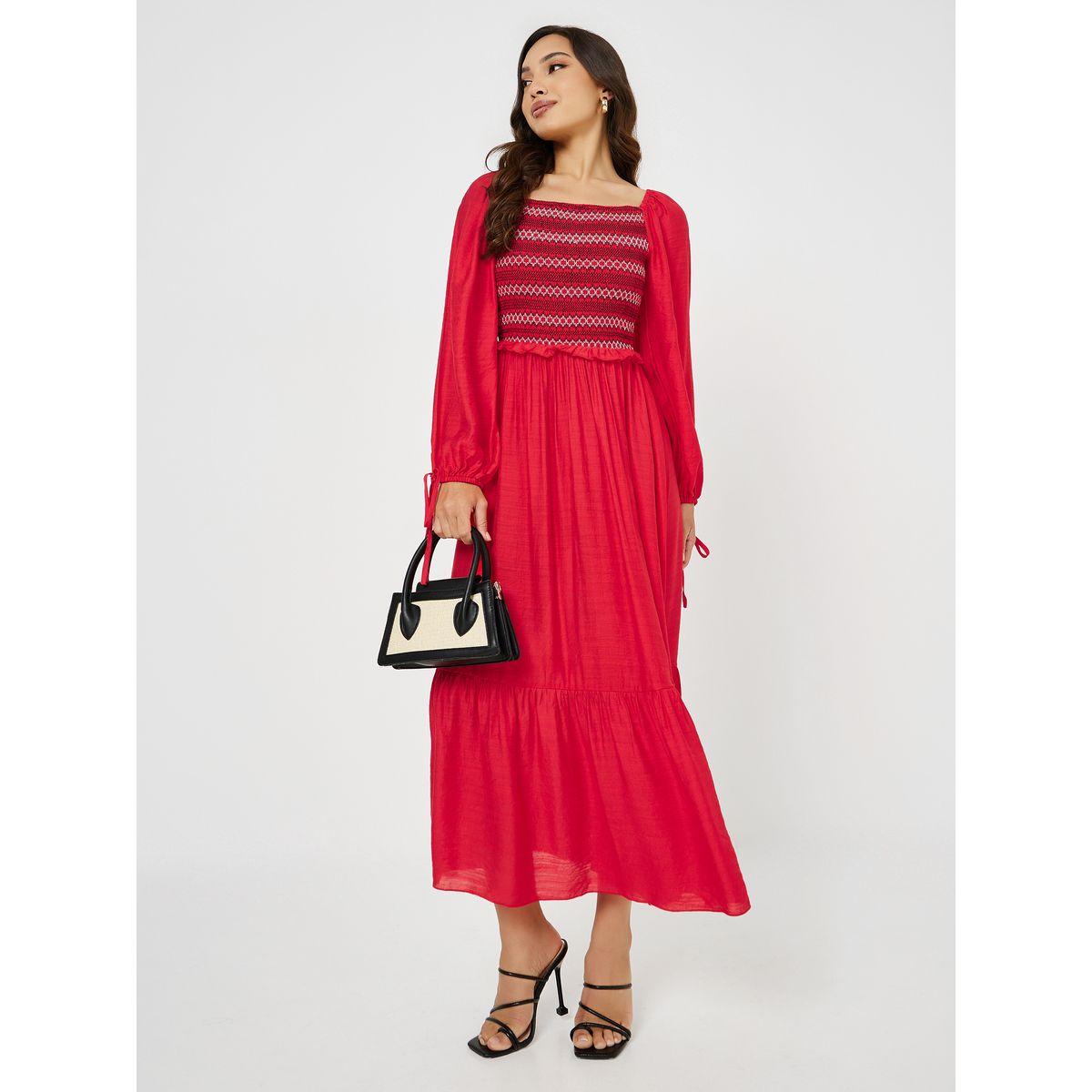 فستان طويل بتفاصيل مطرزة-women-clothing-dresses-image-4