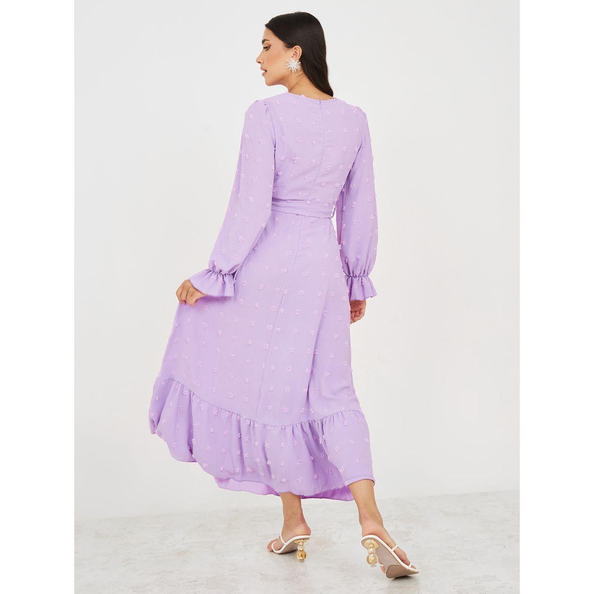 فستان طويل برباط خصر-women-clothing-dresses-image-4
