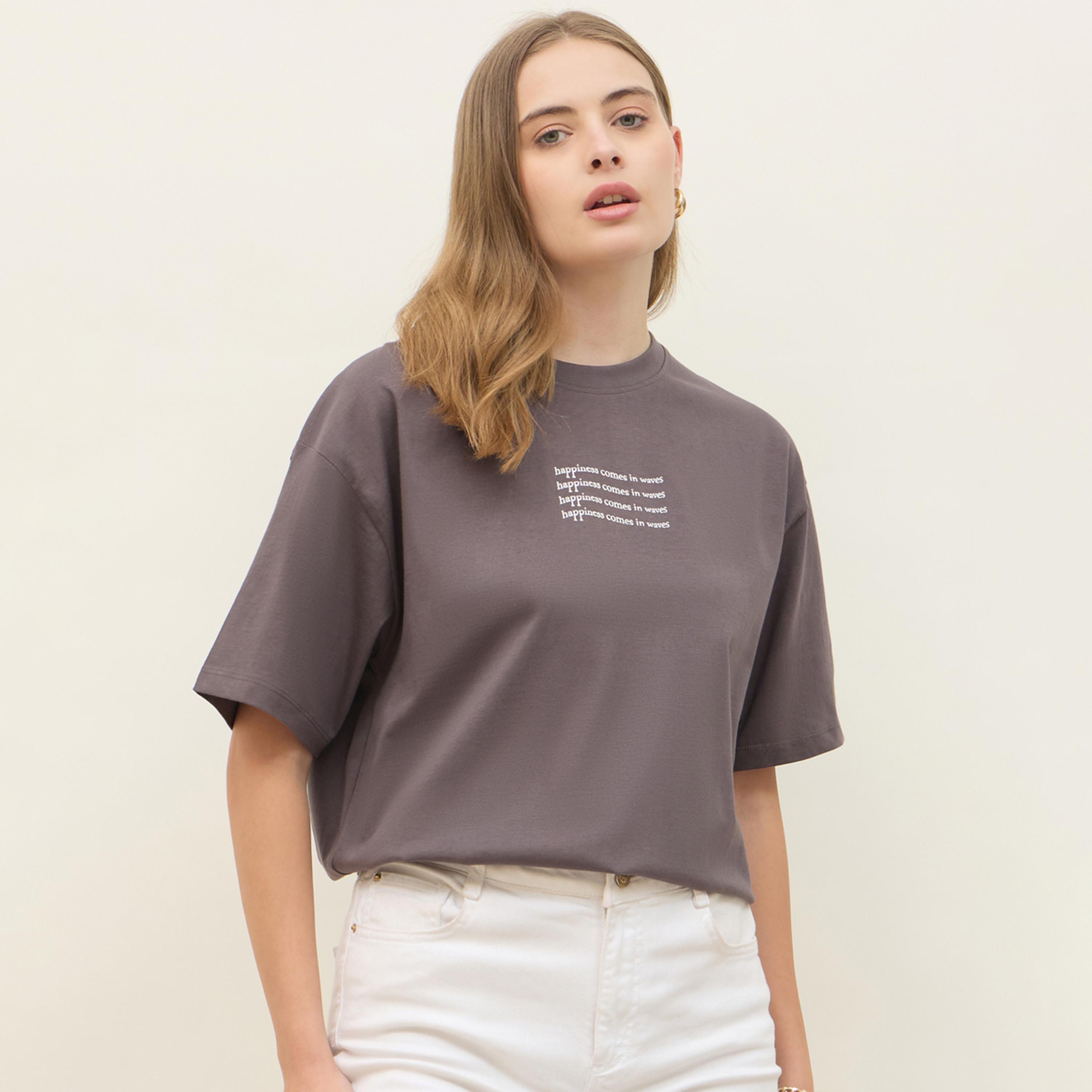 Styli Oversized Slogan Print T-Shirt-women-clothing-tshirts-image-1