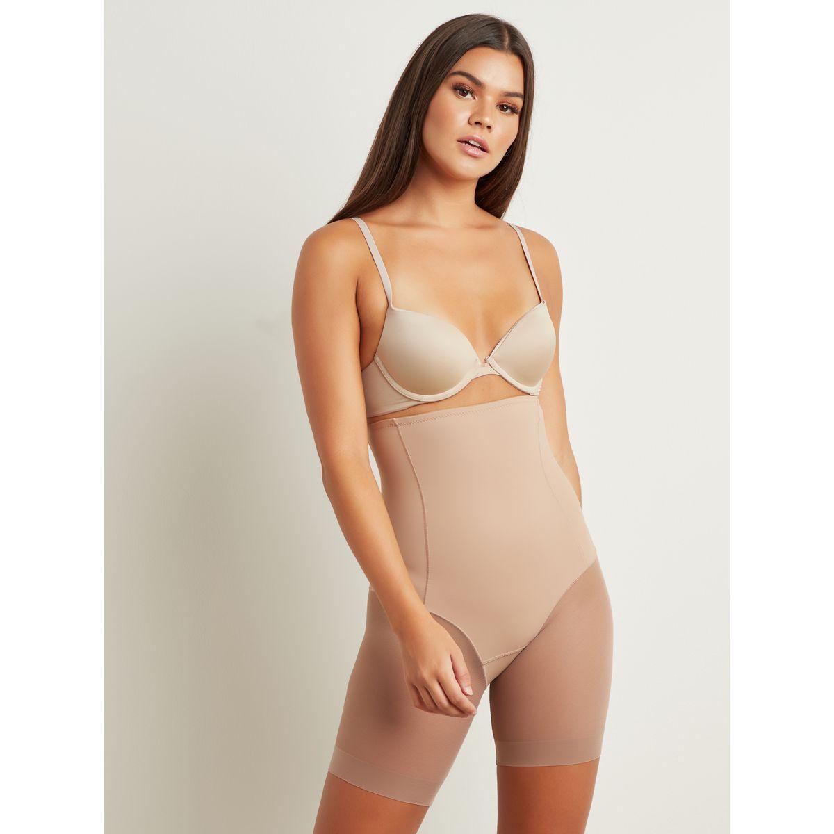 Styli Tummy and Thigh Slimmer Power Mesh Shaping Brief-women-clothing-lingerie-shapewear-image-1