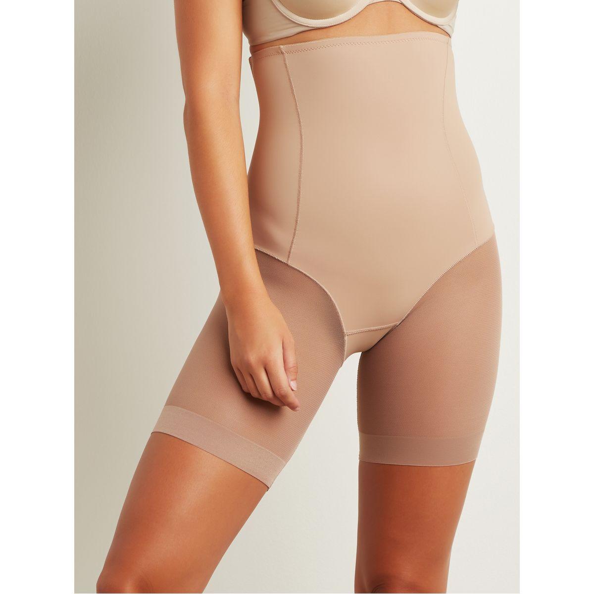 Styli Tummy and Thigh Slimmer Power Mesh Shaping Brief-women-clothing-lingerie-shapewear-image-2