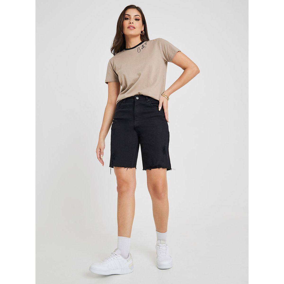 تيشيرت مطبع بطبعة كتابة-women-clothing-tshirts-image-3
