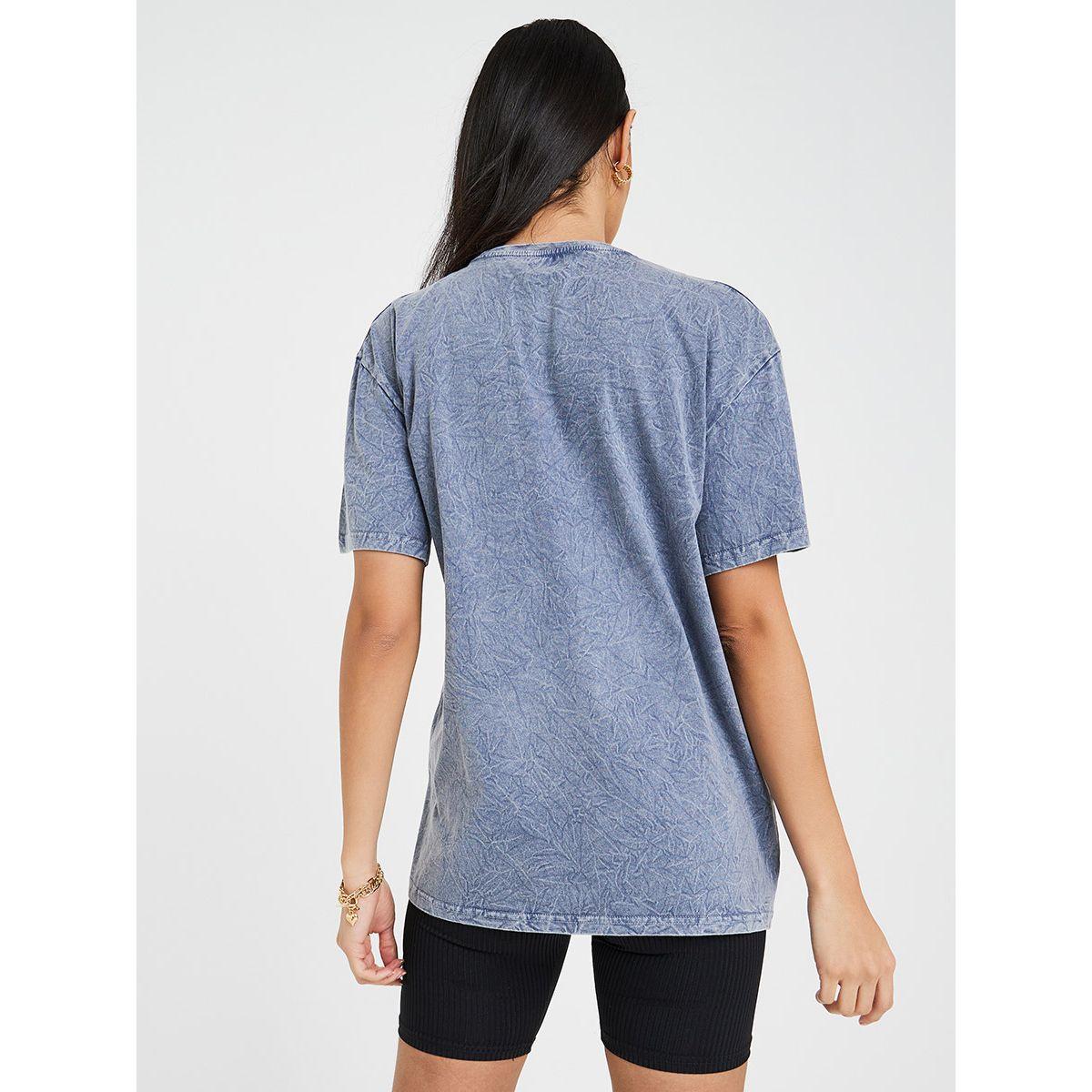 تيشيرت واسع مطبع بكتابة-women-clothing-tshirts-image-5