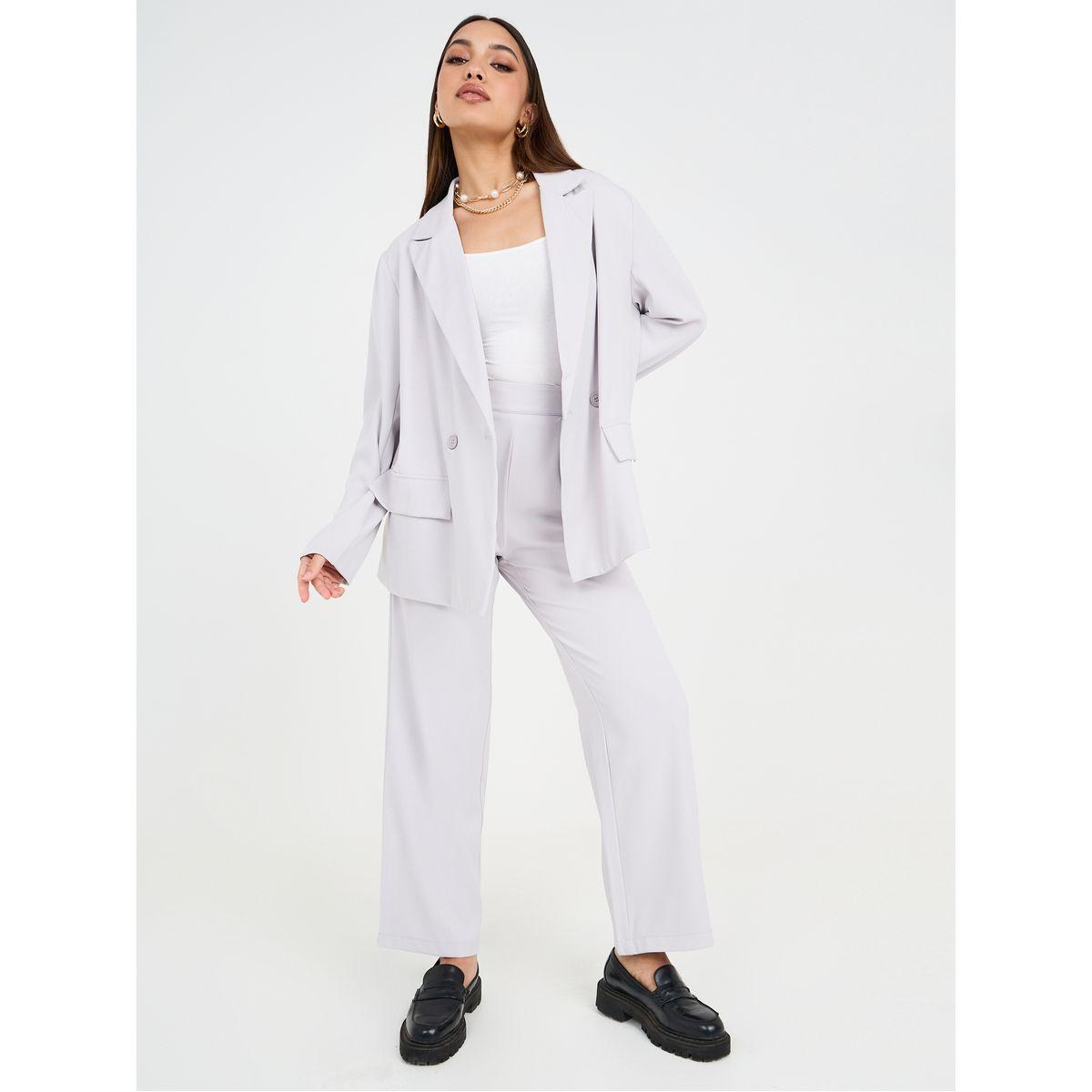 Styli High Rise Wide Leg Ankle Length Trouser-women-clothing-bottoms-trousers-image-2