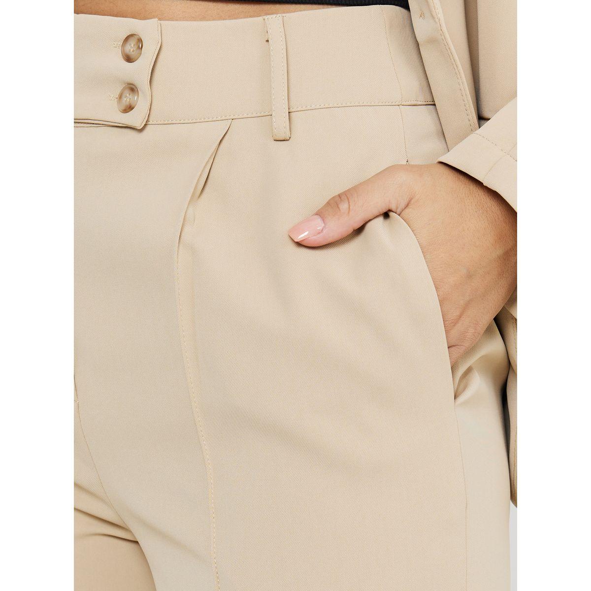 بنطال بأرجل مستقيمة وخصر عالي-women-clothing-bottoms-trousers-image-3