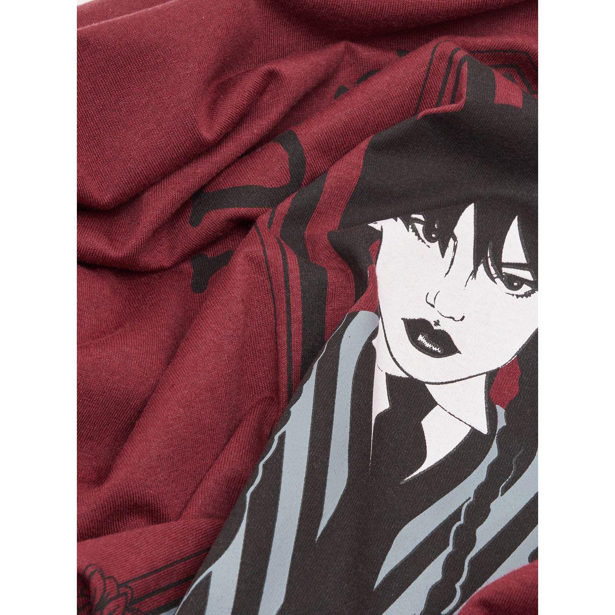 Styli Oversized Wednesday Graphic Drop Shoulder T-Shirt-women-clothing-tshirts-image-5