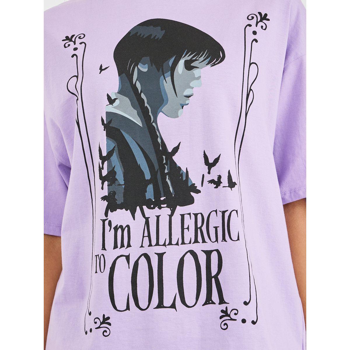 Styli Oversized Wednesday Graphic Longline T-Shirt-women-clothing-tshirts-image-3