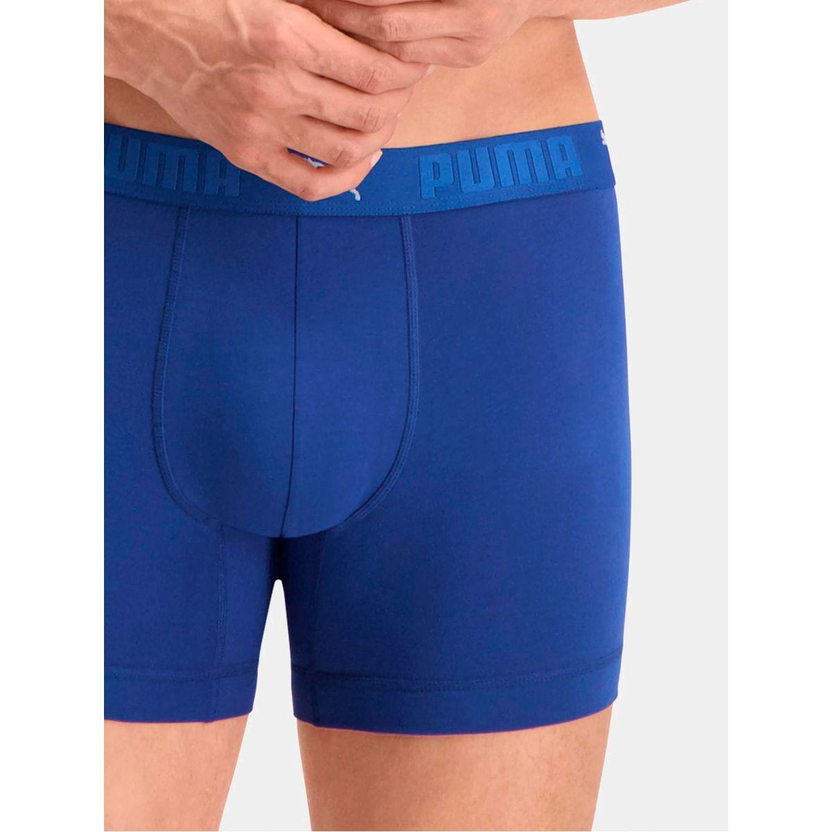 Puma Pack of 2 - Logo Print Sport Cotton Boxer-men-clothing-innerwear-underwear-image-2