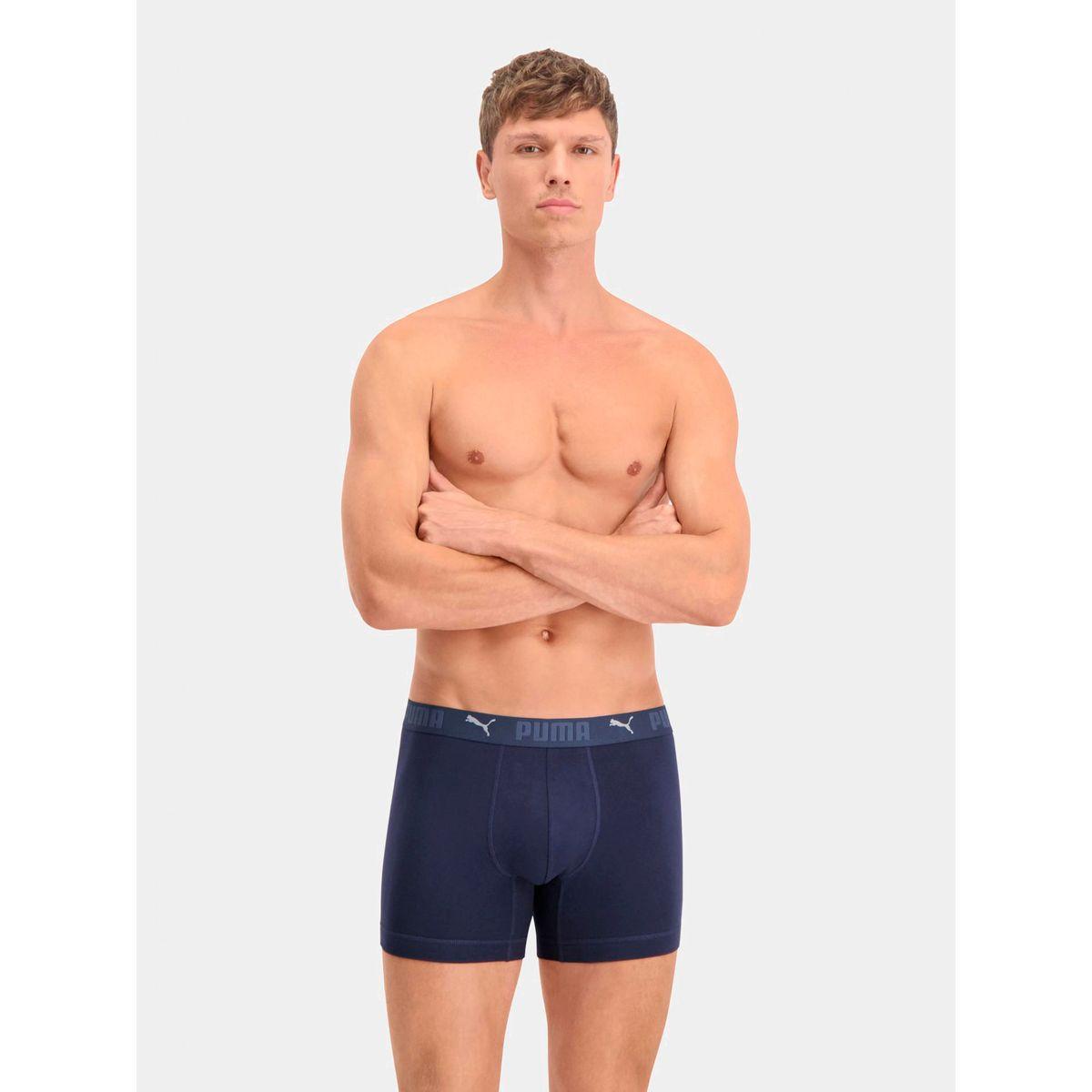 Puma Pack of 2 - Logo Print Sport Cotton Boxer-men-clothing-innerwear-underwear-image-4