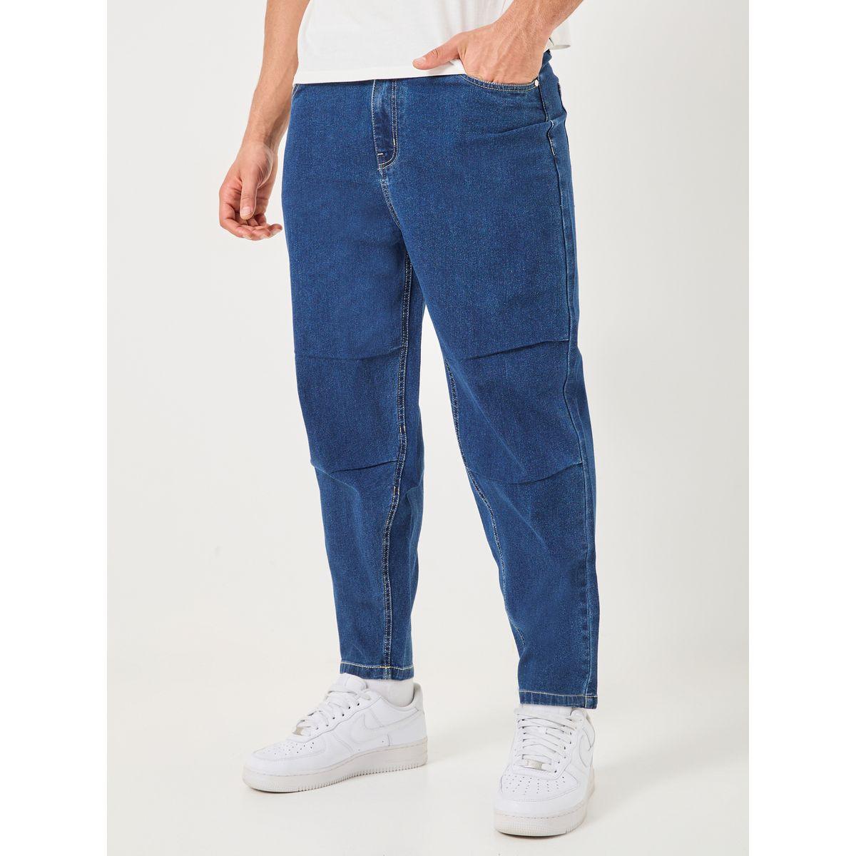 Styli Solid Relaxed Fit Jeans -men-clothing-bottoms-jeans-image-1
