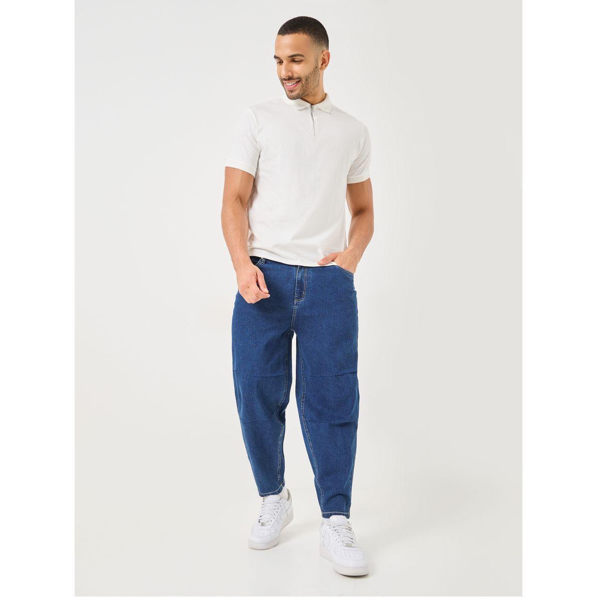 Styli Solid Relaxed Fit Jeans -men-clothing-bottoms-jeans-image-2