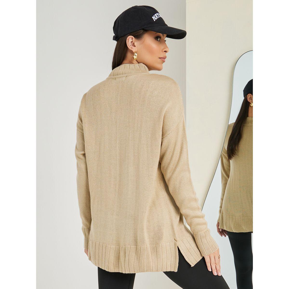 سويتر واسع بياقة عالية-women-winterwear-cardigansandjumpers-cardigans-image-4