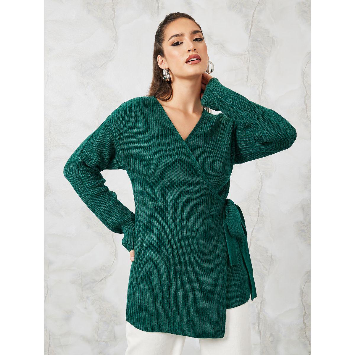 سويتر محبوك بنمط لف-women-clothing-cardigansandjumpers-jumpers-image-1