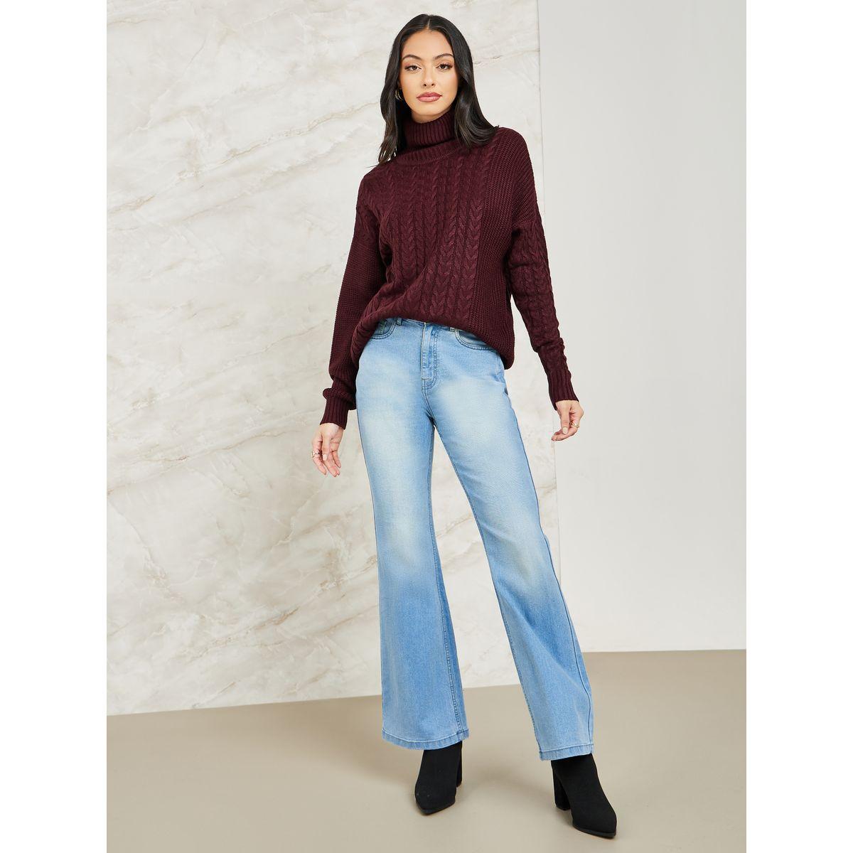 Styli Boxy Fit Regular Length Chunky Cable Knit Sweater-women-clothing-cardigansandjumpers-jumpers-image-3