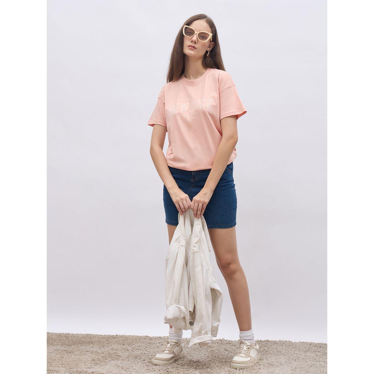 Styli Pack of 2 - Solid Short Sleeves Oversized T-Shirt-women-clothing-tshirts-image-1