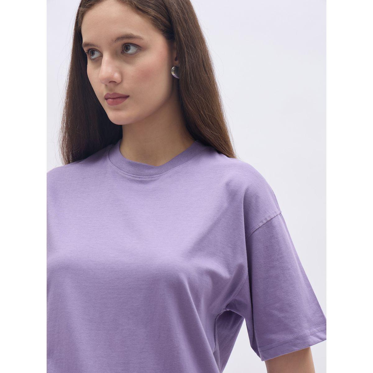 Styli Pack of 2 - Solid Short Sleeves Oversized T-Shirt-women-clothing-tshirts-image-2