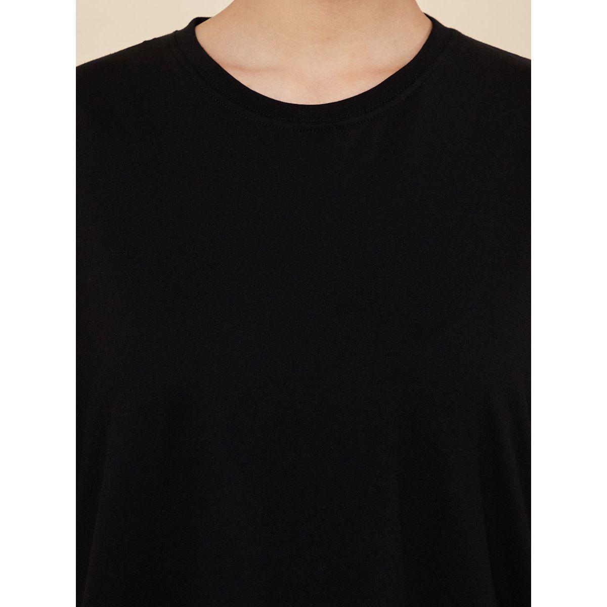 Styli Oversized Round Neck Cotton Longline T-Shirt-women-clothing-tshirts-image-4
