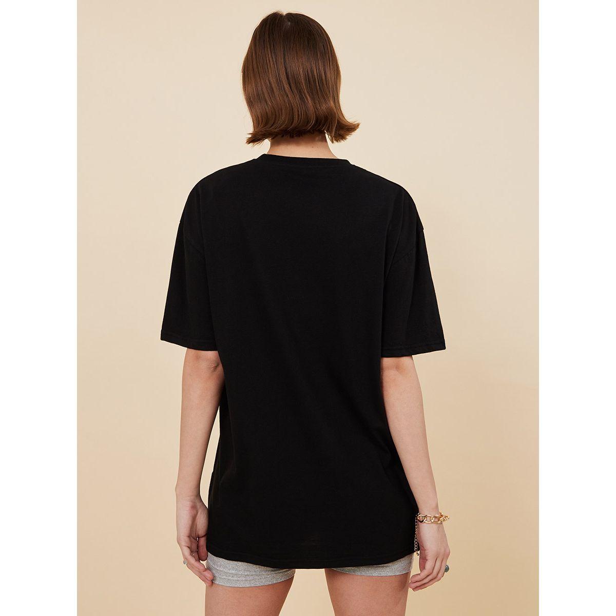 Styli Oversized Round Neck Cotton Longline T-Shirt-women-clothing-tshirts-image-5