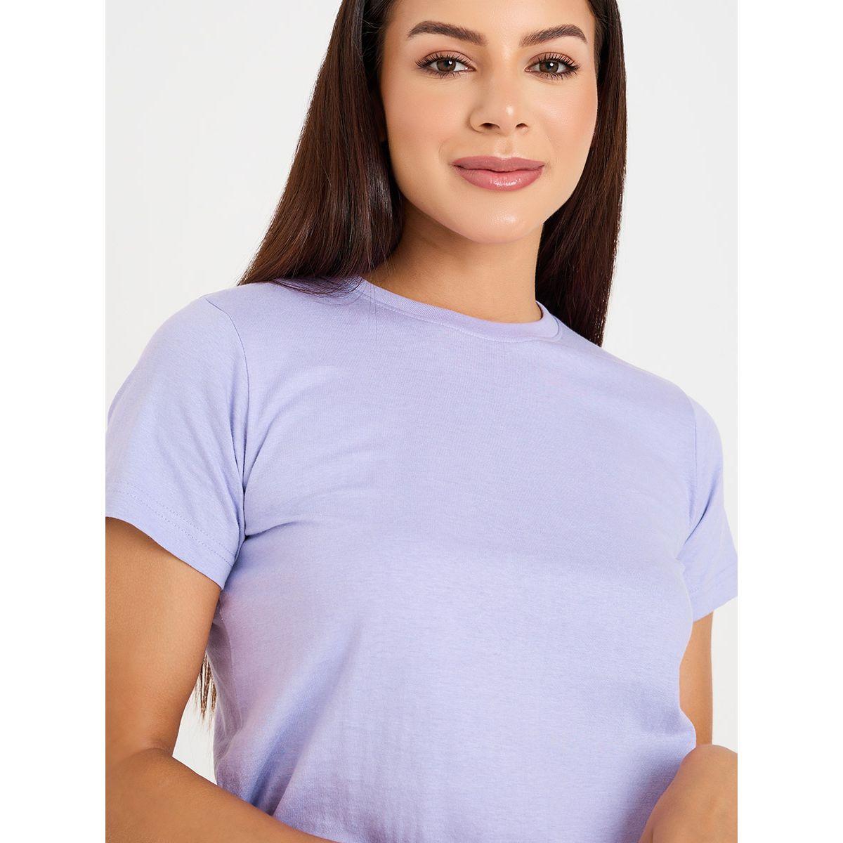 Styli Unwind Solid Cotton T-Shirt & Pyjama Set-women-clothing-nightwear-pyjamas-longsets-image-3