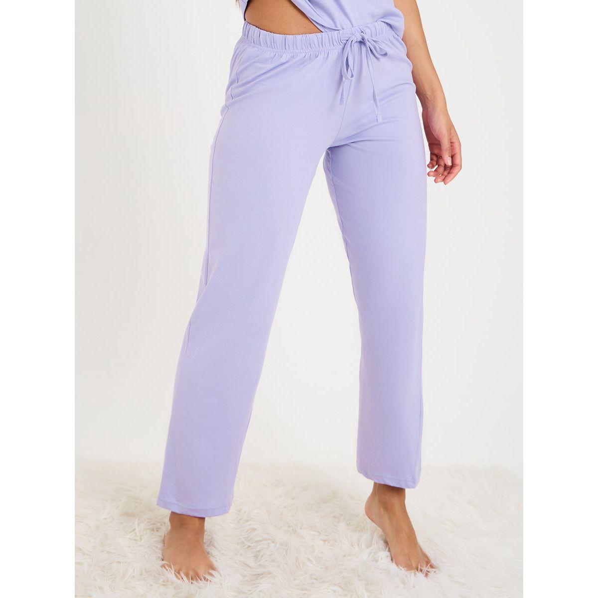 طقم بيجاما من ( بنطال + تيشيرت )-women-clothing-nightwear-pyjamas-longsets-image-4