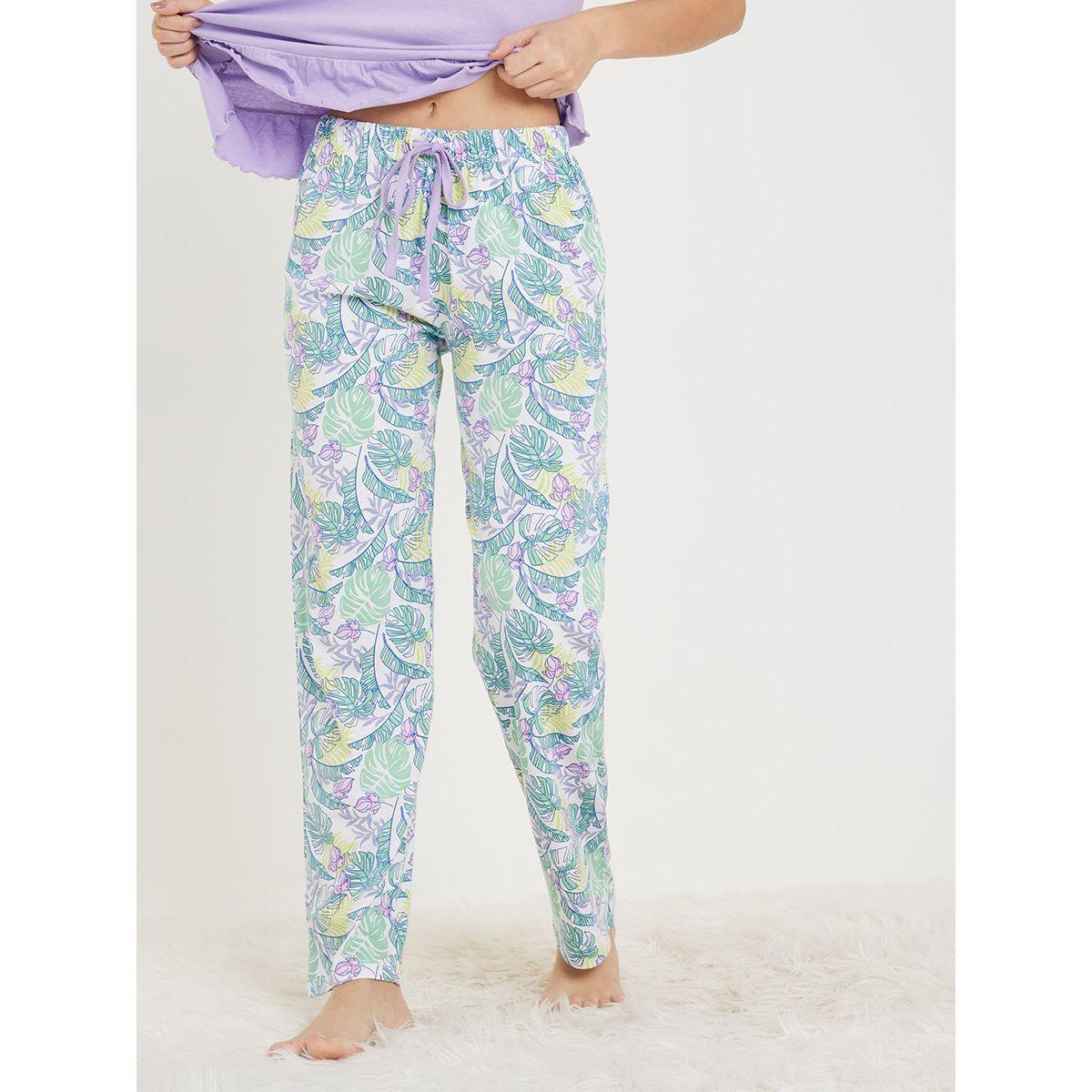 طقم بيجاما من ( بلوزة بلا اكمام + بنطال )-women-clothing-nightwear-pyjamas-longsets-image-5