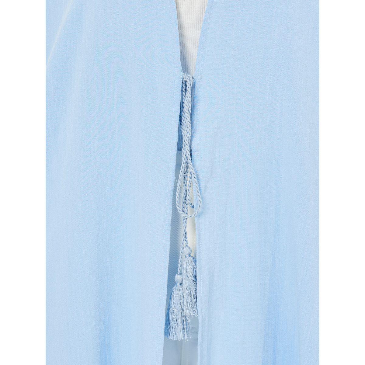 Styli Oversized Fit Linen Look Maxi Kimono-women-clothing-shirtsandblouses-shirts-image-4