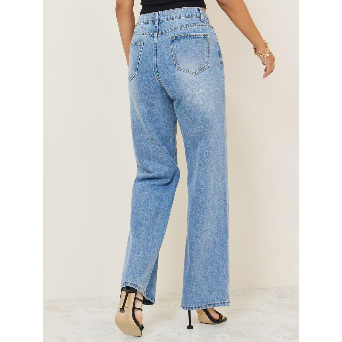 Styli High Rise Wide Leg Jeans-women-clothing-bottoms-jeans-image-4