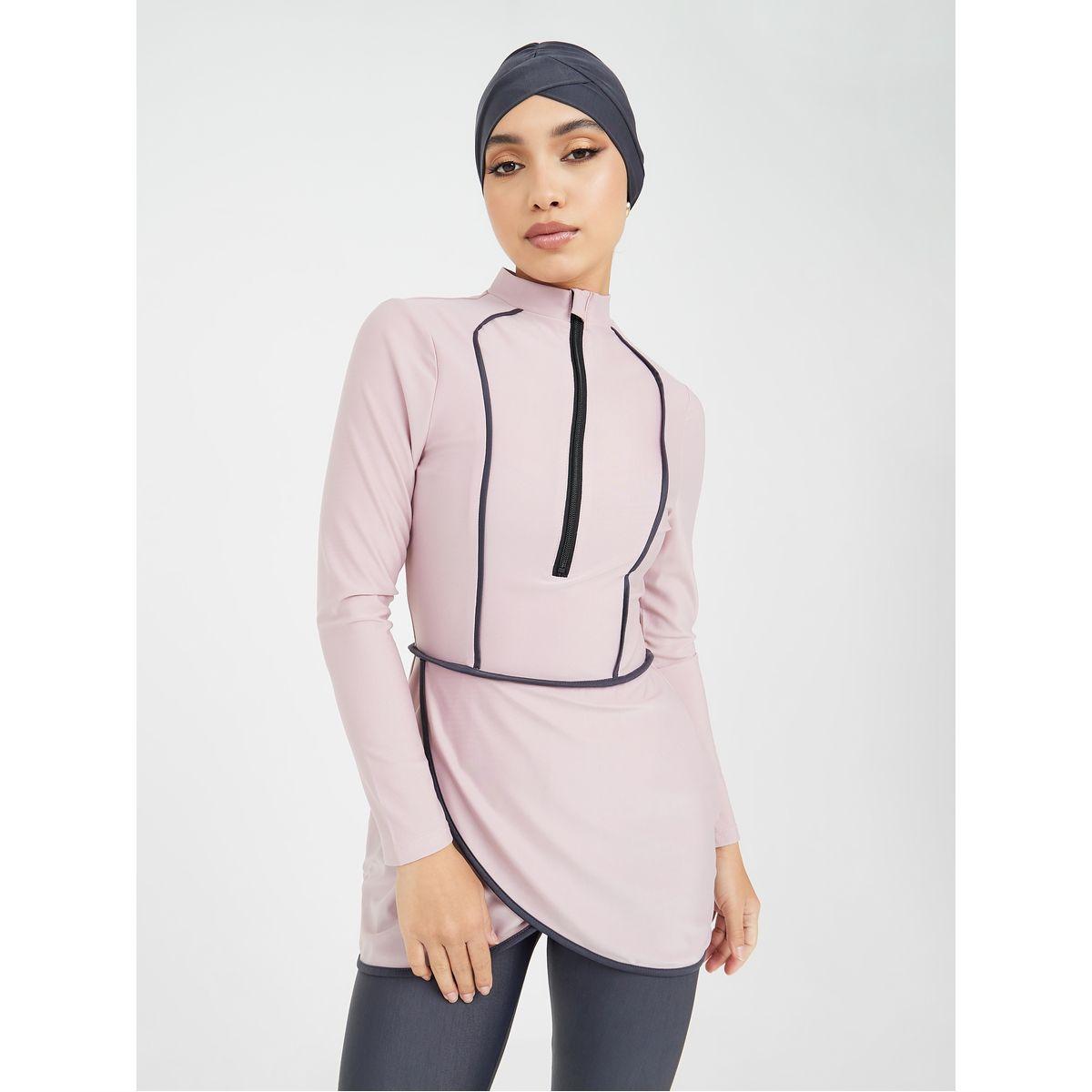 طقم من 4 ( بُوركيني، ليقنز، كاب )-women-clothing-swimandbeach-swim-burkinis-image-2