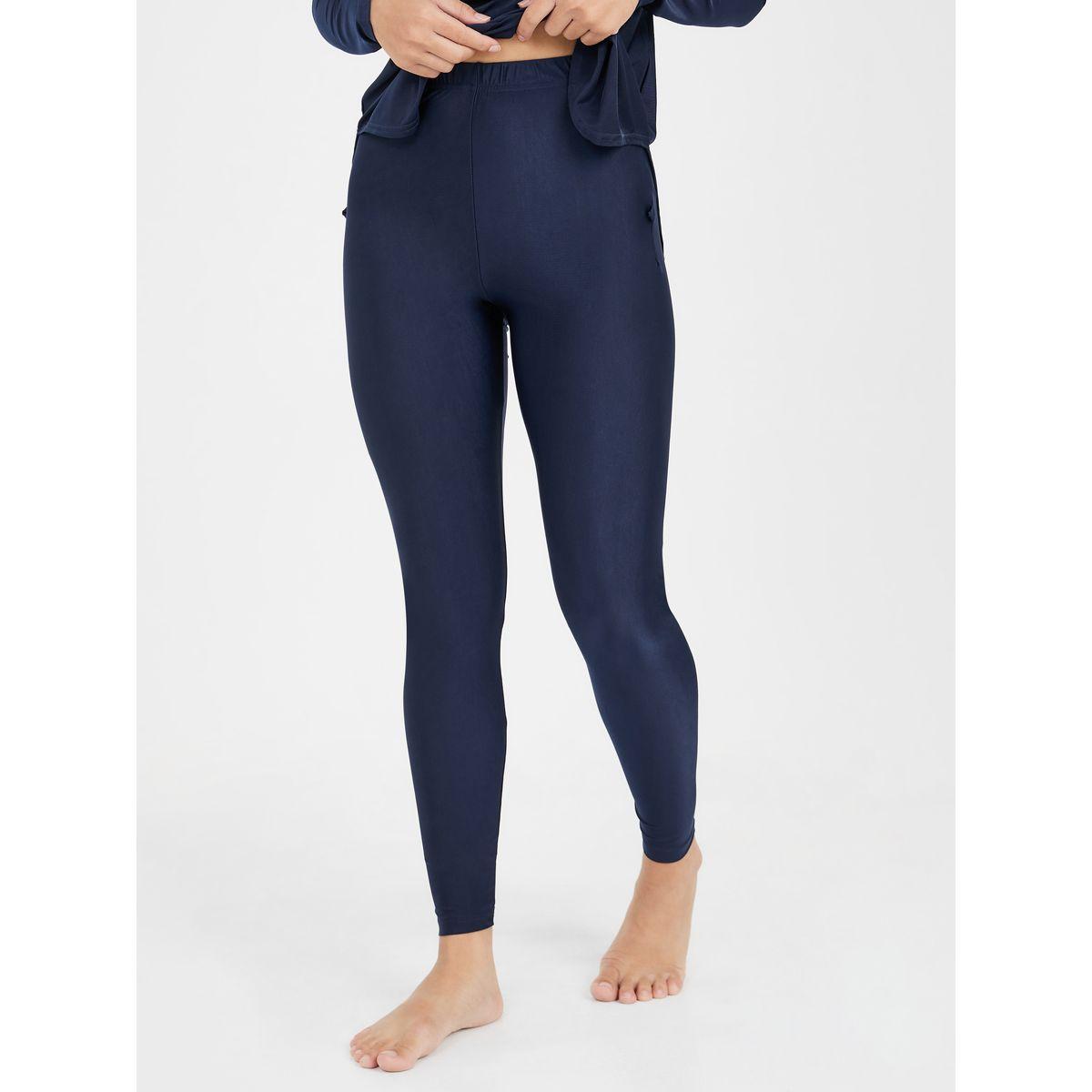 Styli Pack of 3 - Solid Curved Edge Burkini, Leggings & Head Scarf-women-clothing-swimandbeach-swim-burkinis-image-4