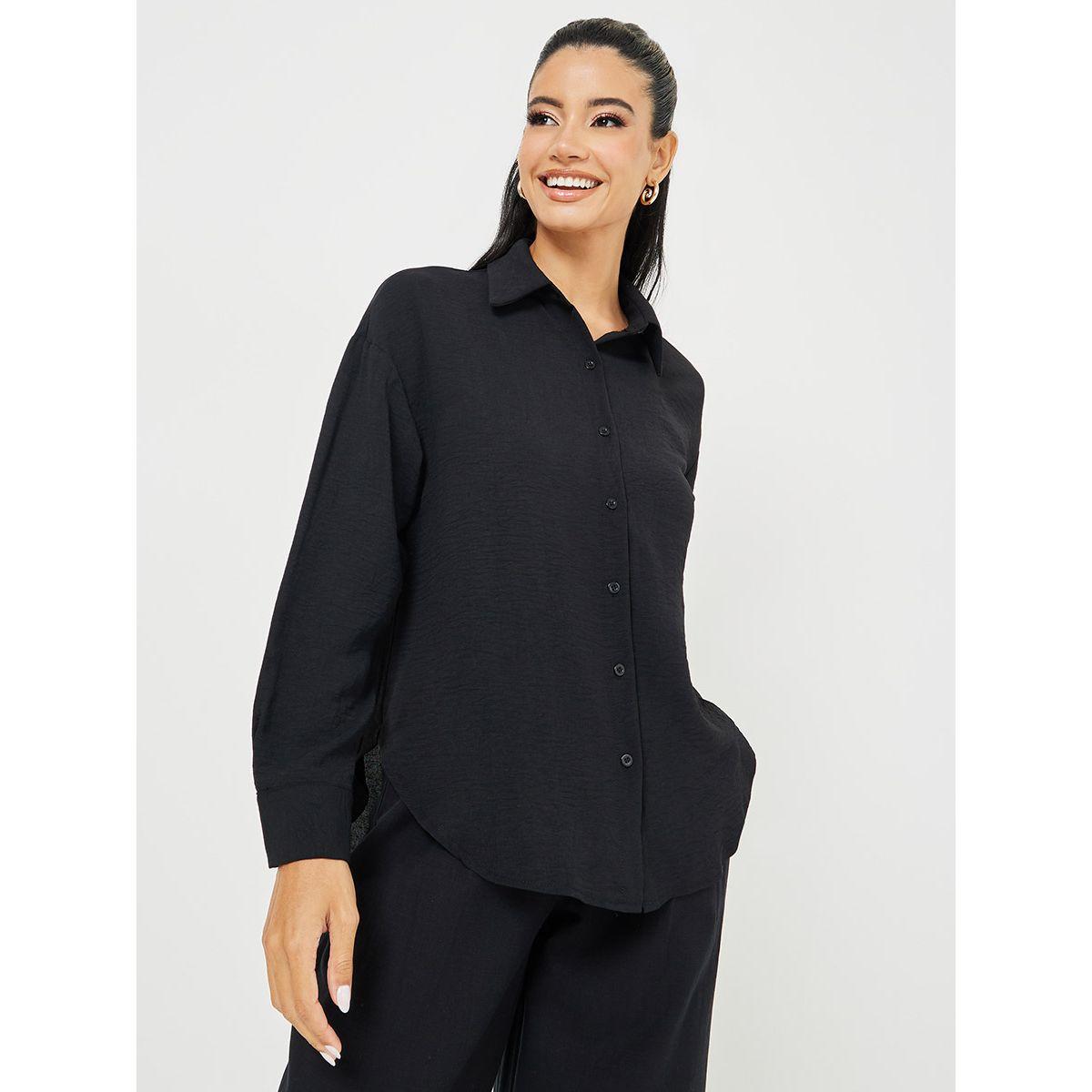 بلوزة طويلة بحواف منحنية-women-clothing-shirtsandblouses-shirts-image-3
